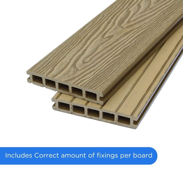 Composite Decking – Golden Breeze