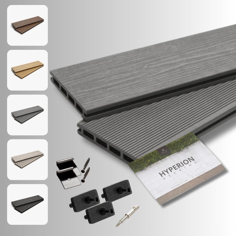 Composite Decking Kit 12m2 Explorer by Hyperion®