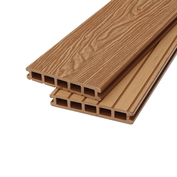 High-quality teak decking boards for a luxurious outdoor space.